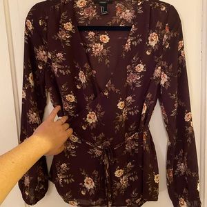 Super cute v-neck dress top